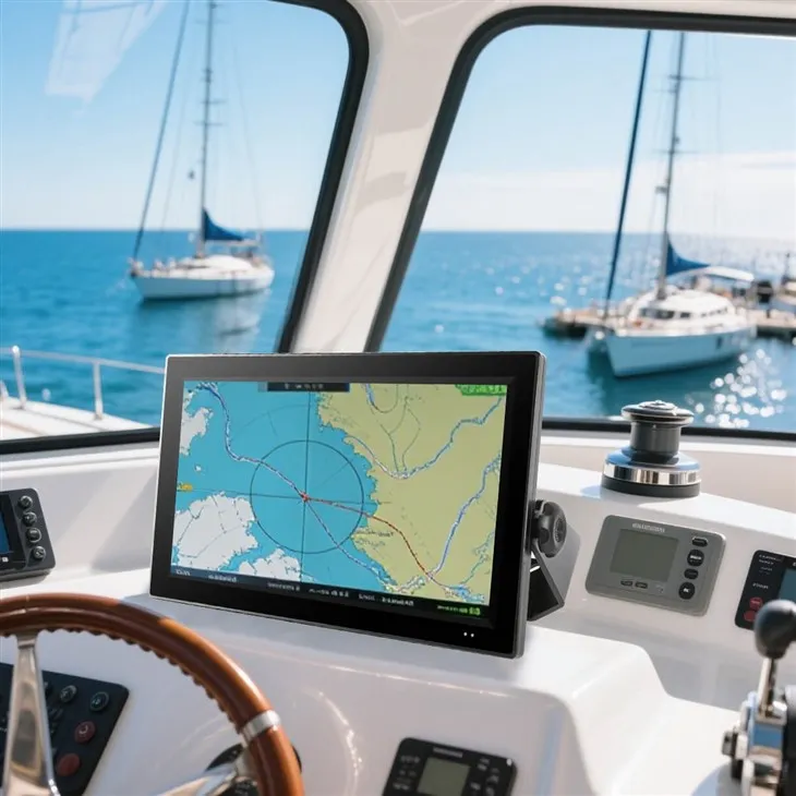 समुद्री मॉनिटर प्रदर्शन